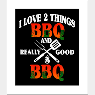 BBQ Grilling Lover Chef Brisket Barbecue Cook Grill Meat Posters and Art